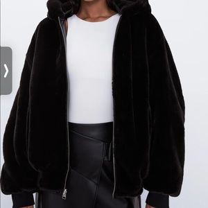 Zara Reversible Bomber Coat
